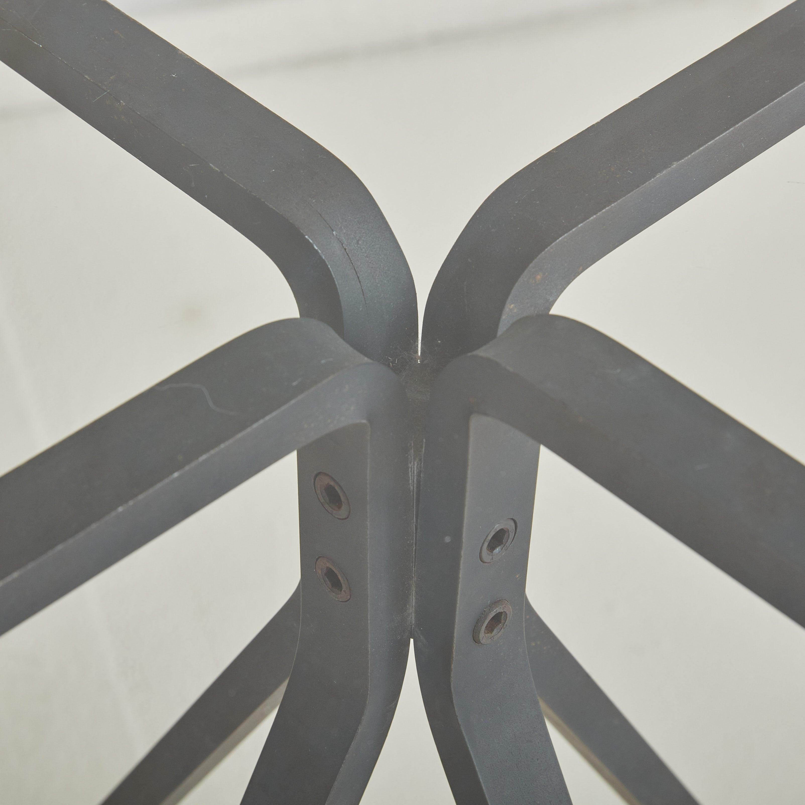 Verre Petite table basseuginetto d'Enzo Mari, Italie, années 1970 en vente