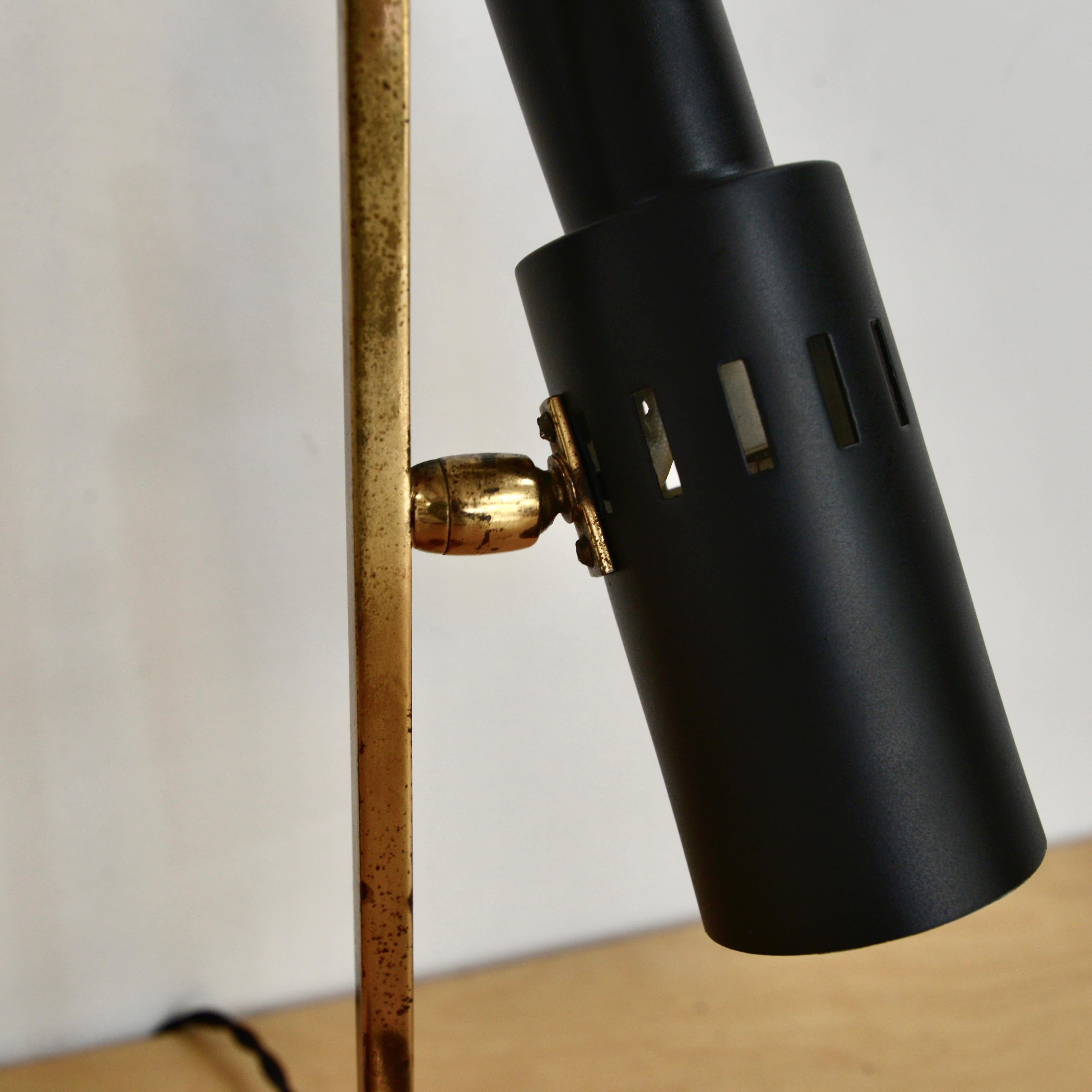 Petite Italian Directional Table Lamp II For Sale 1