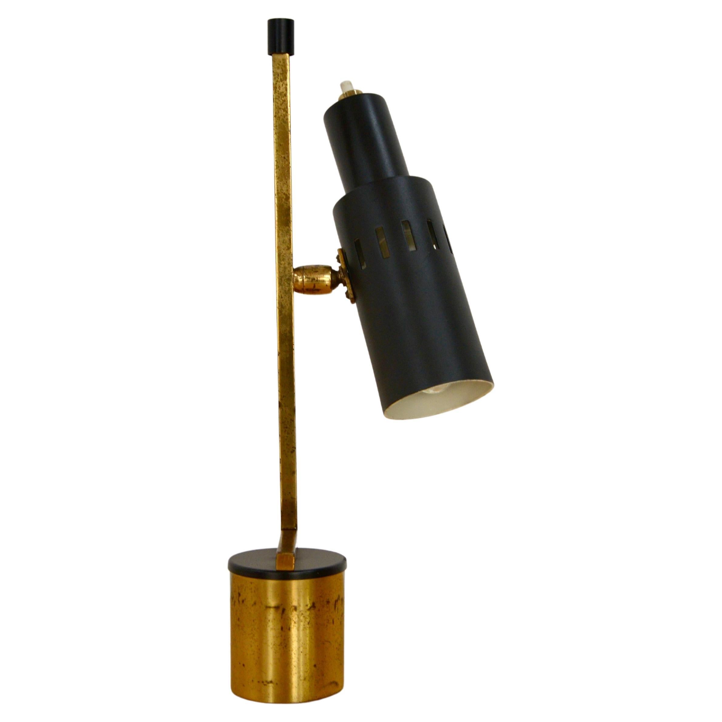 Petite Italian Directional Table Lamp II For Sale