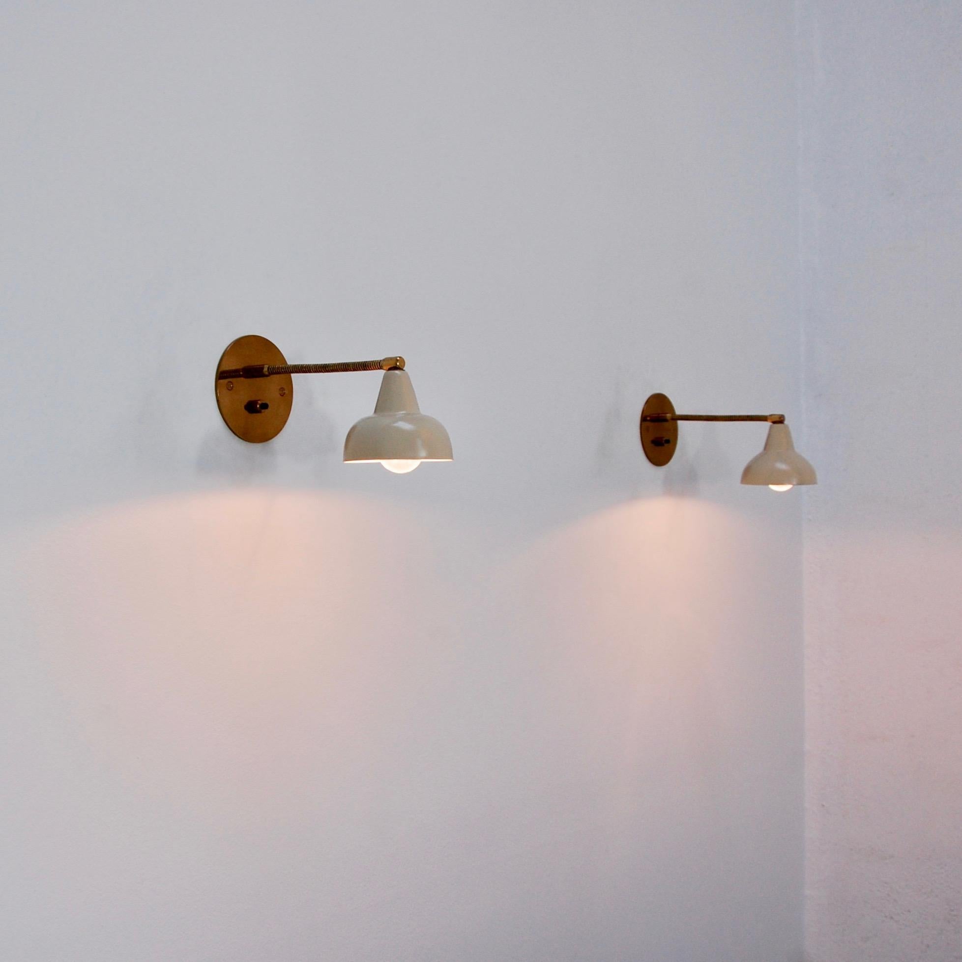 Petite Italian Gooseneck Sconces 2