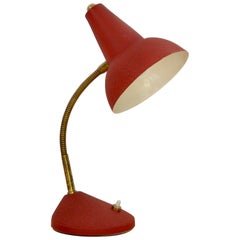 Petite Italian Gooseneck Table Lamp
