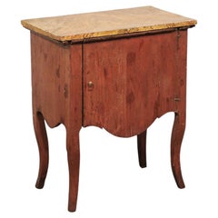 Petite Italian Lift-Top Cabinet, 19th C.
