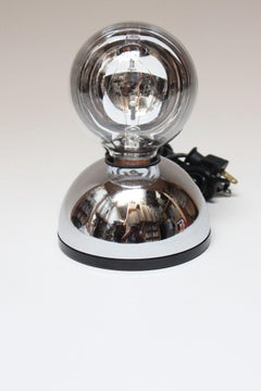 Petite Italian Modern Chrome Table or Desk Lamp by Targetti Sankey