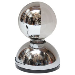 Petite Italian Modern Chrome Table or Desk Lamp by Targetti Sankey Petite Italian Modern Chrome Table or Desk Lamp by Targetti Sankey