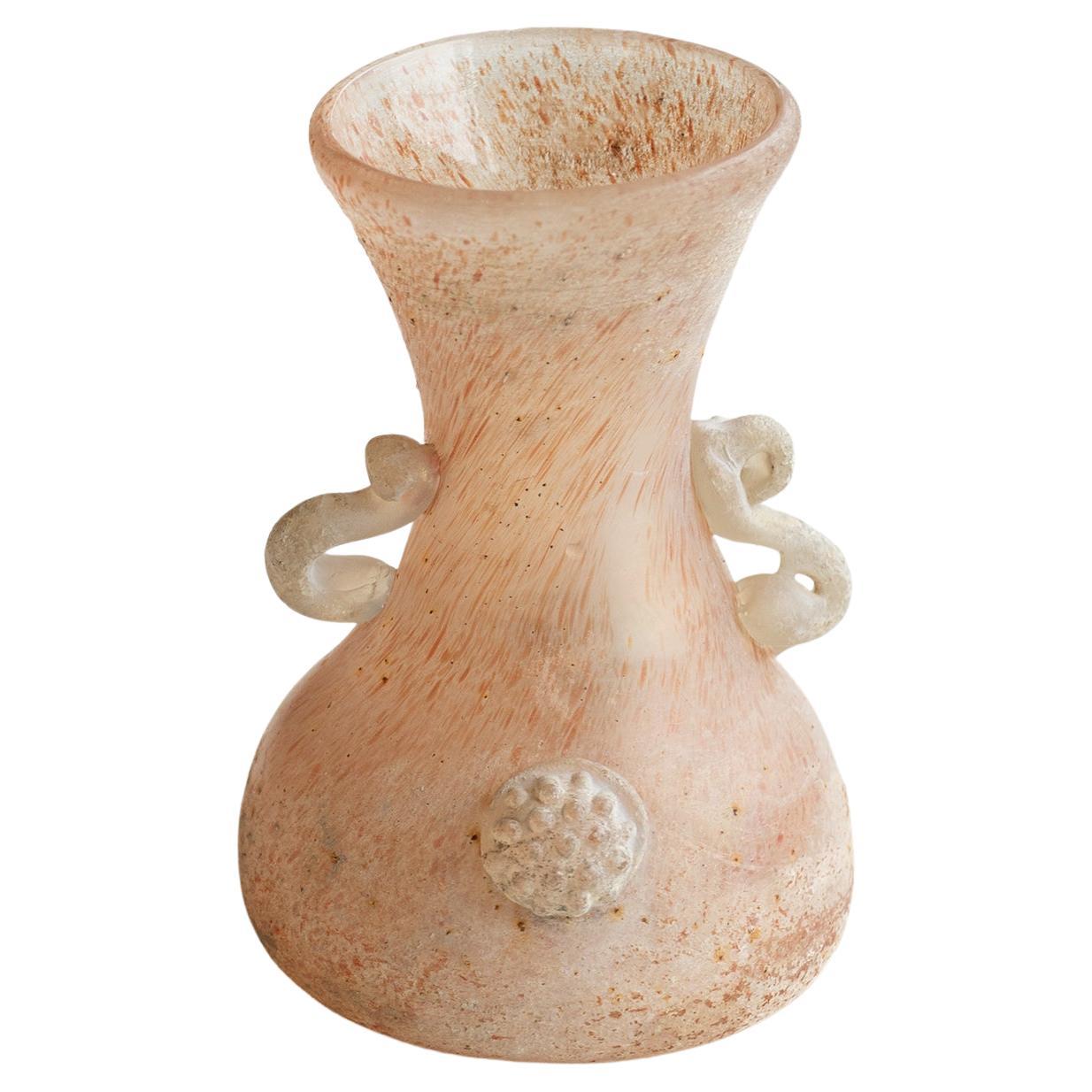 Petite Italian Scavo Bud Vase