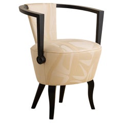 Petite Lacquered Armchair by S.P.A. Tonan and Co, Italy