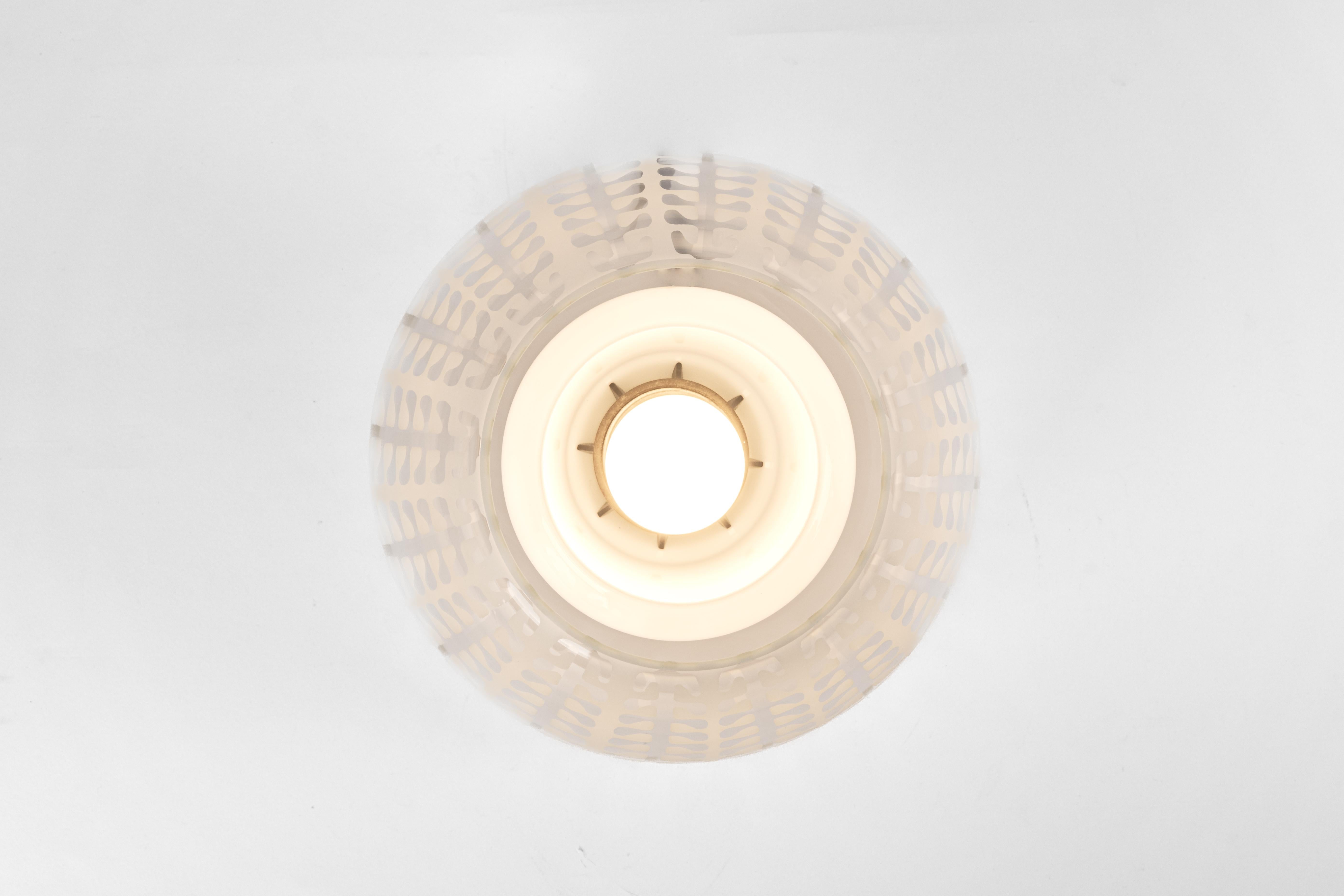 Petite Light Fixture Designed by Wagenfeld Peill & Putzler, Hera, Germany, 50s 3