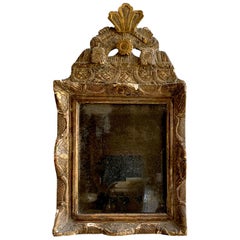 Petite Louis XV Period Mirror, 18th Century