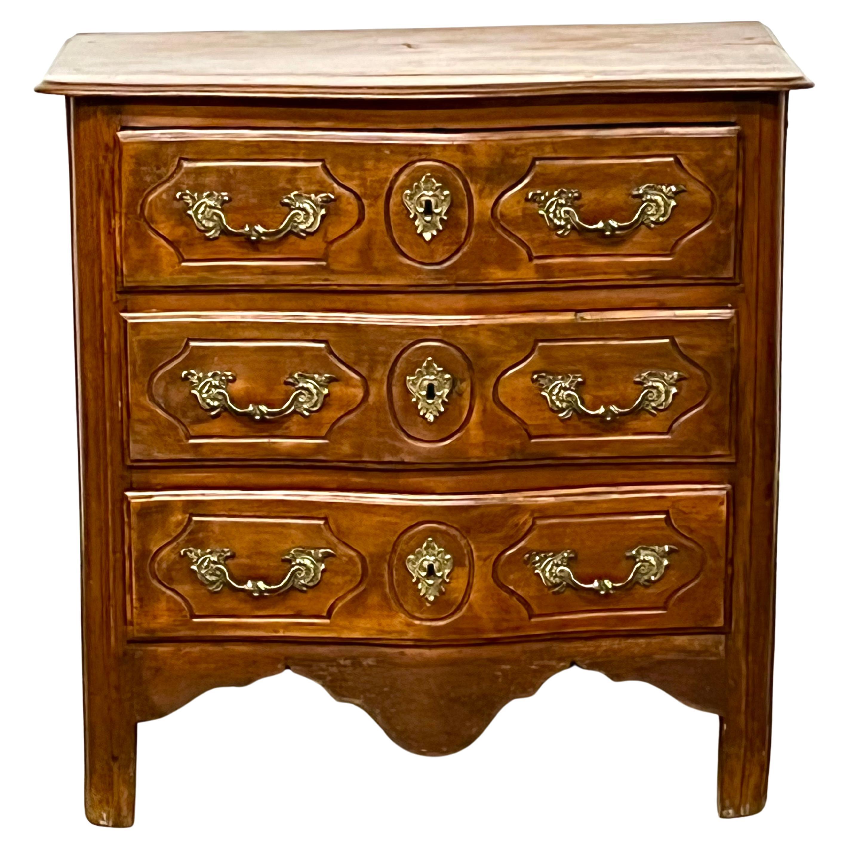 Petite Louis XV Provincial Commode, 18th Century