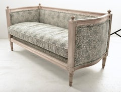 Petite Louis XVI Style Loveseat, France c 1920s