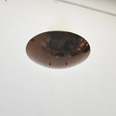 Petite LUsaucer Brass Fixture by Lumfardo Luminaires