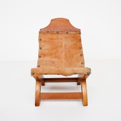 Petite Mexican Butaque in the Style of Clara Porset