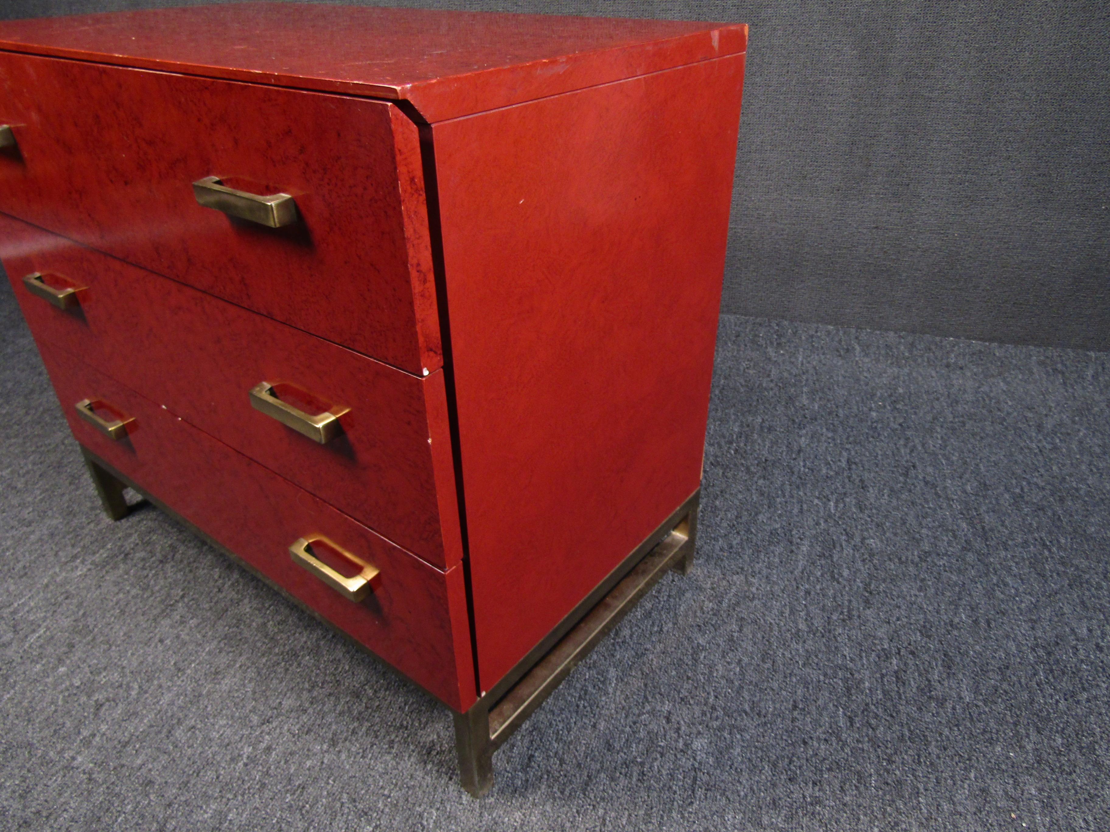 20th Century Petite Midcentury Chest of Drawers by Lane Furniture