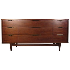 Petite Mid-Century Modern Dresser - Kent Coffey's "Tableau" Line