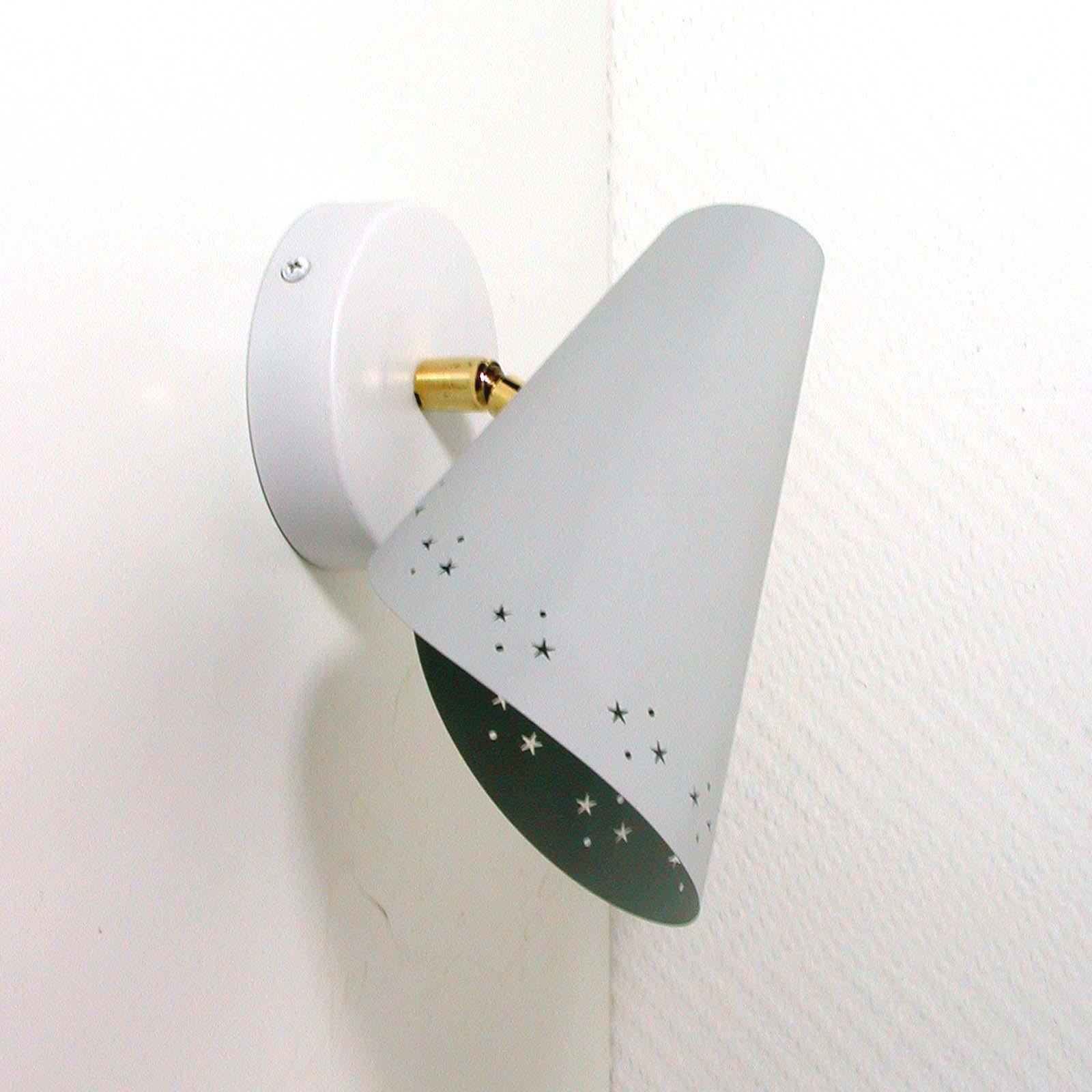 Mid-20th Century Petite Midcentury 1950s Italian Reading Light Sconce