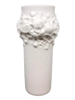 Petite Midcentury Bisque Fossil Vase by Kaiser Porcelain, Germany, 1970s