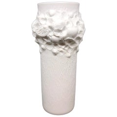 Pequeño jarrón fósil de bisque de mediados de siglo de Porcelana Kaiser, Alemania, 1970