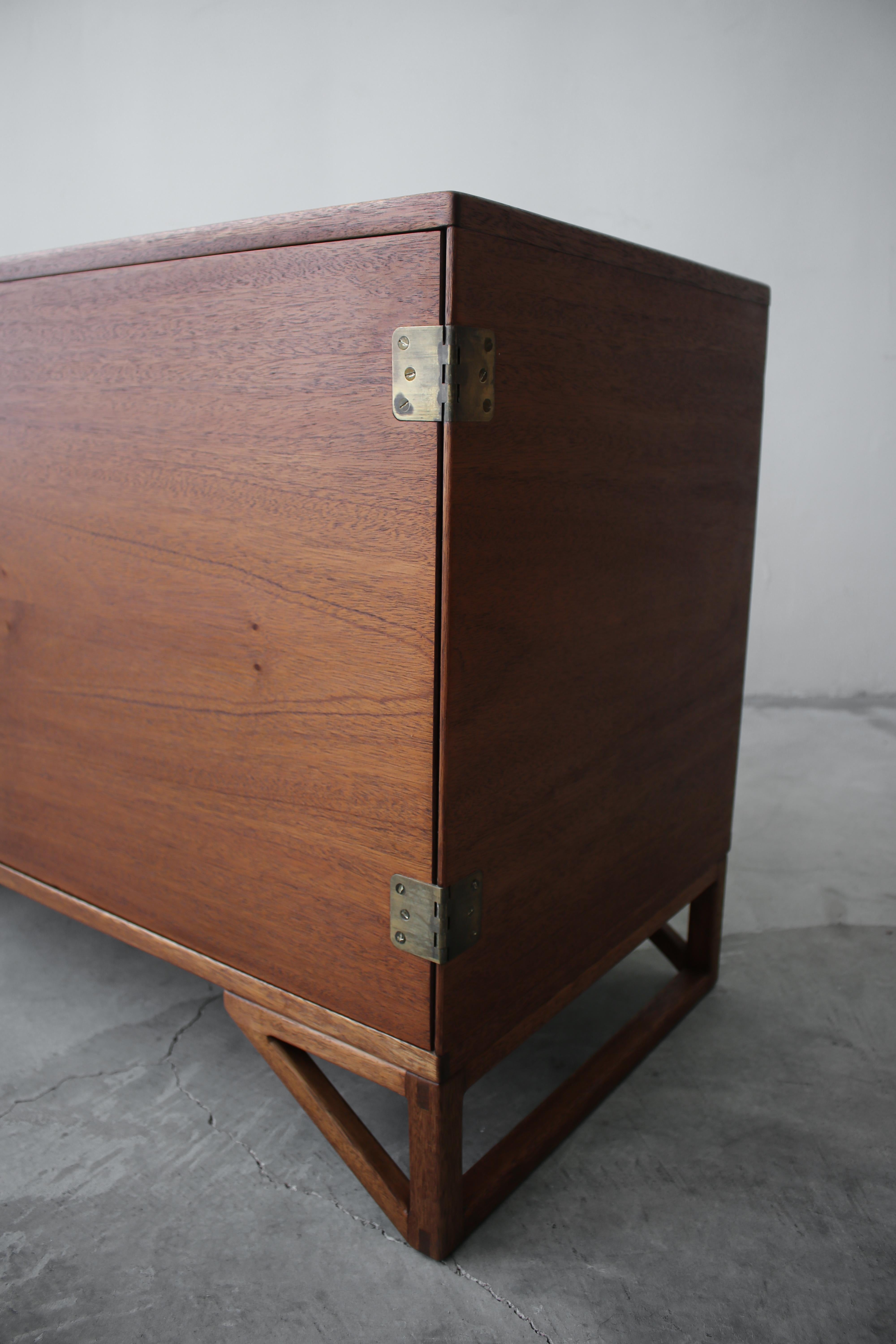 20th Century Petite Midcentury Danish Teak Credenza by Svend Langkilde