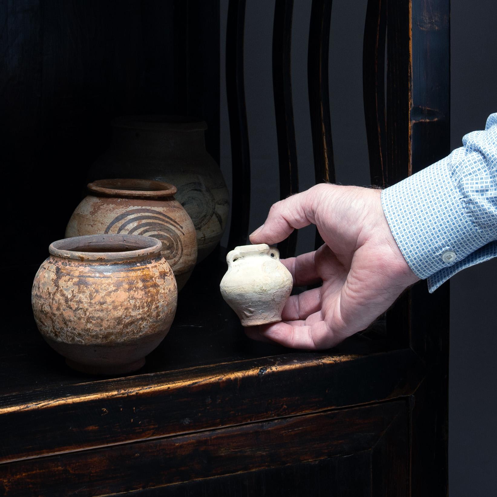 XVIIIe siècle et antérieur Petite jarre à pharmacie Ming Shipwreck, c.C. 1500 en vente