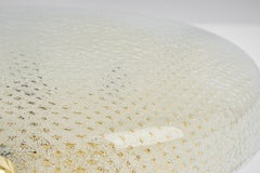 Petite Murano Flushmount / Wall light by Hillebrand, Germany, 1970s