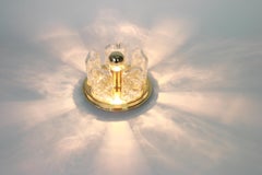 Petite Sconce Wall Light in vetro di Murano di Doria, Germania, anni '60