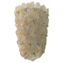 Petite Sconce da parete in vetro di Murano di Barovier&Toso, Italia, anni '70