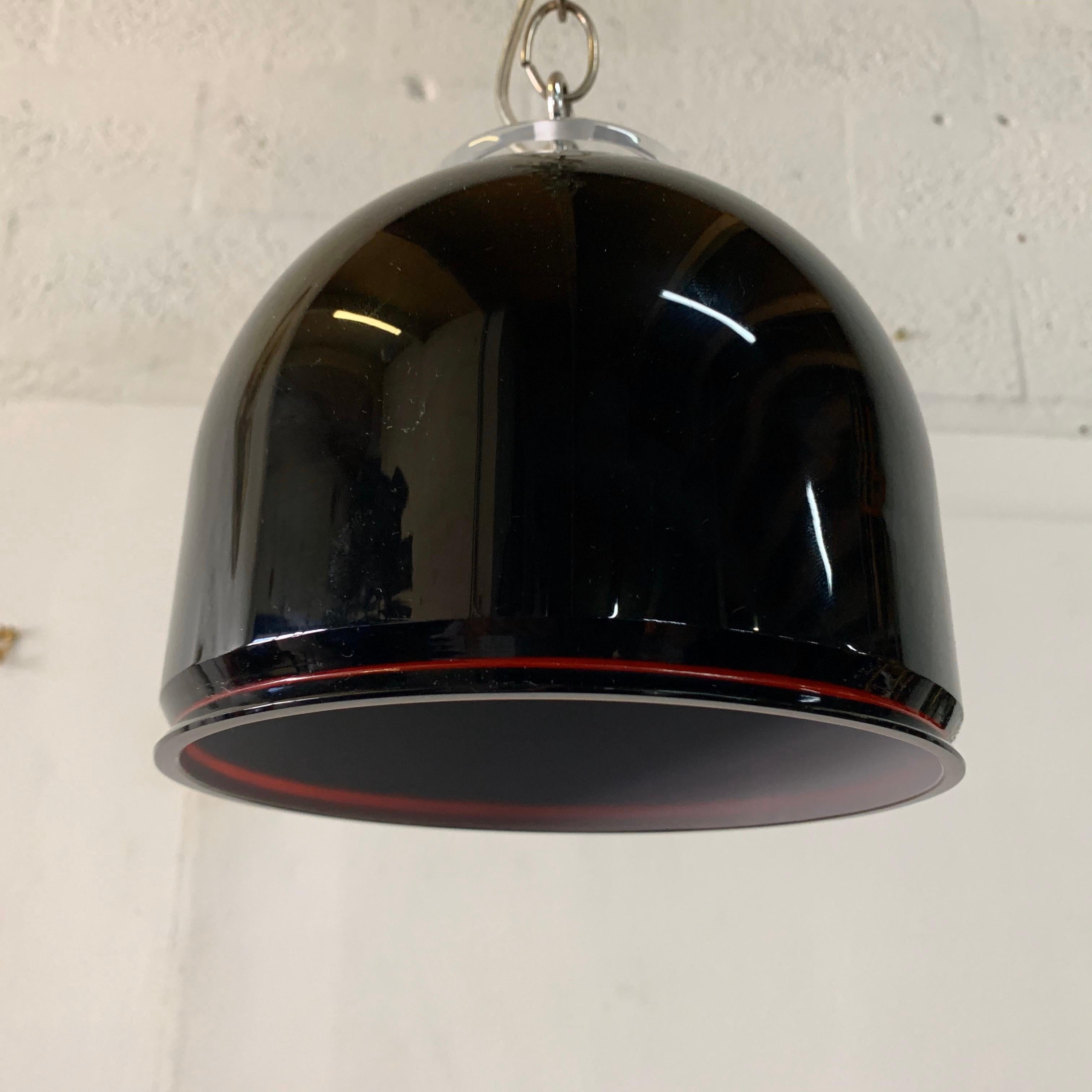 Verre de Murano Petite lampe pendante de Murano par AV Mazzega en vente