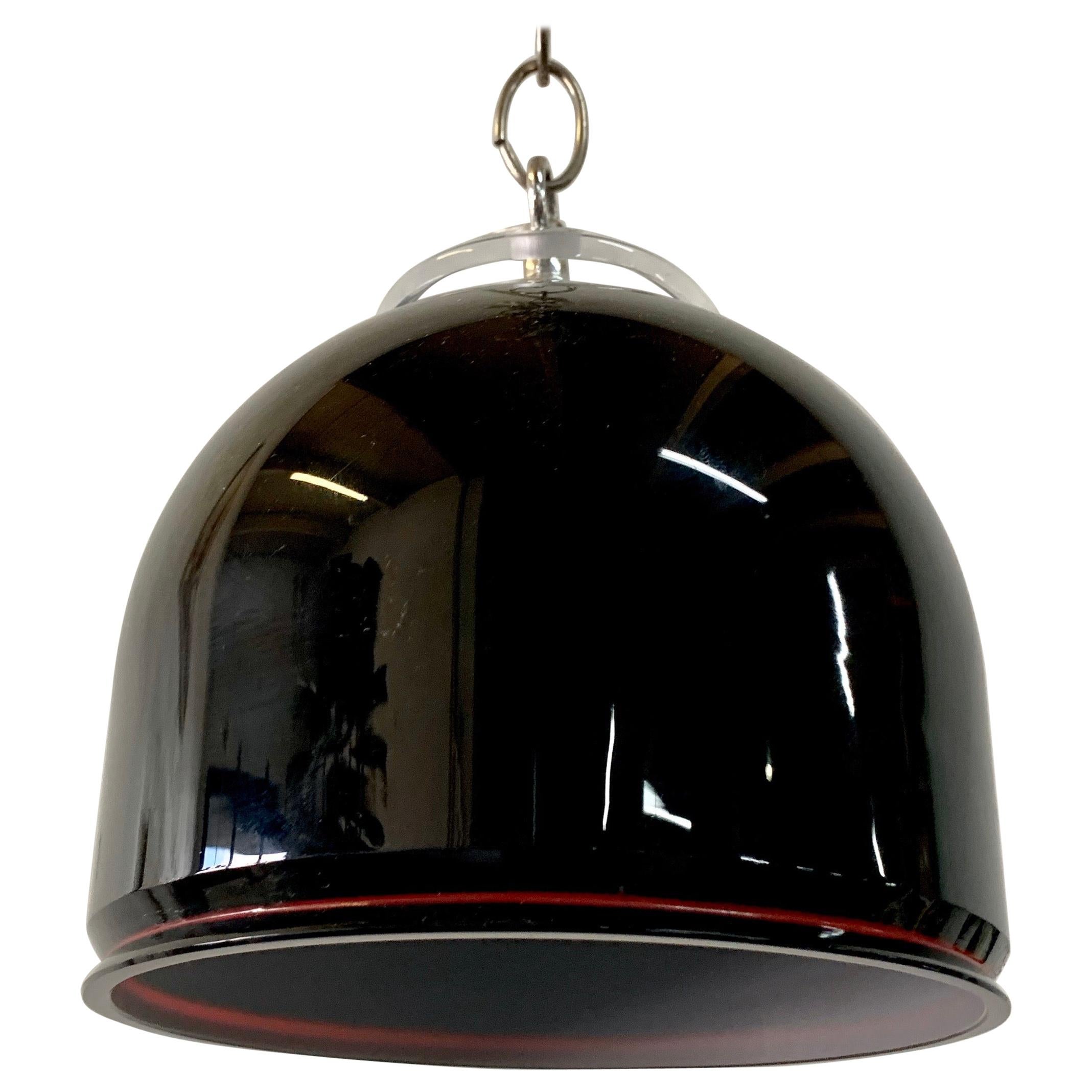 Petite lampe pendante de Murano par AV Mazzega en vente