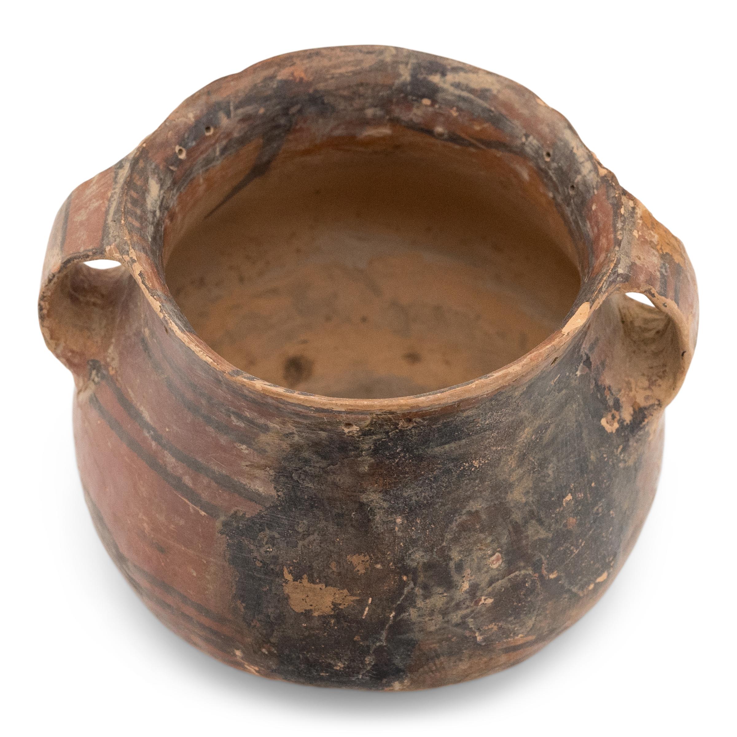 Painted Petite Neolithic Chinese Terracotta Jar For Sale