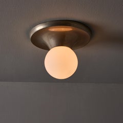 Petite Nickel 1960s Castiglioni 'Light Ball' Wall or Ceiling Lamp for Flos