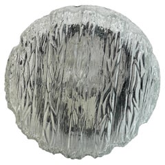Petite Organic Pattern Flushmount Ceiling Light RZB Leuchten, 1980s IP44