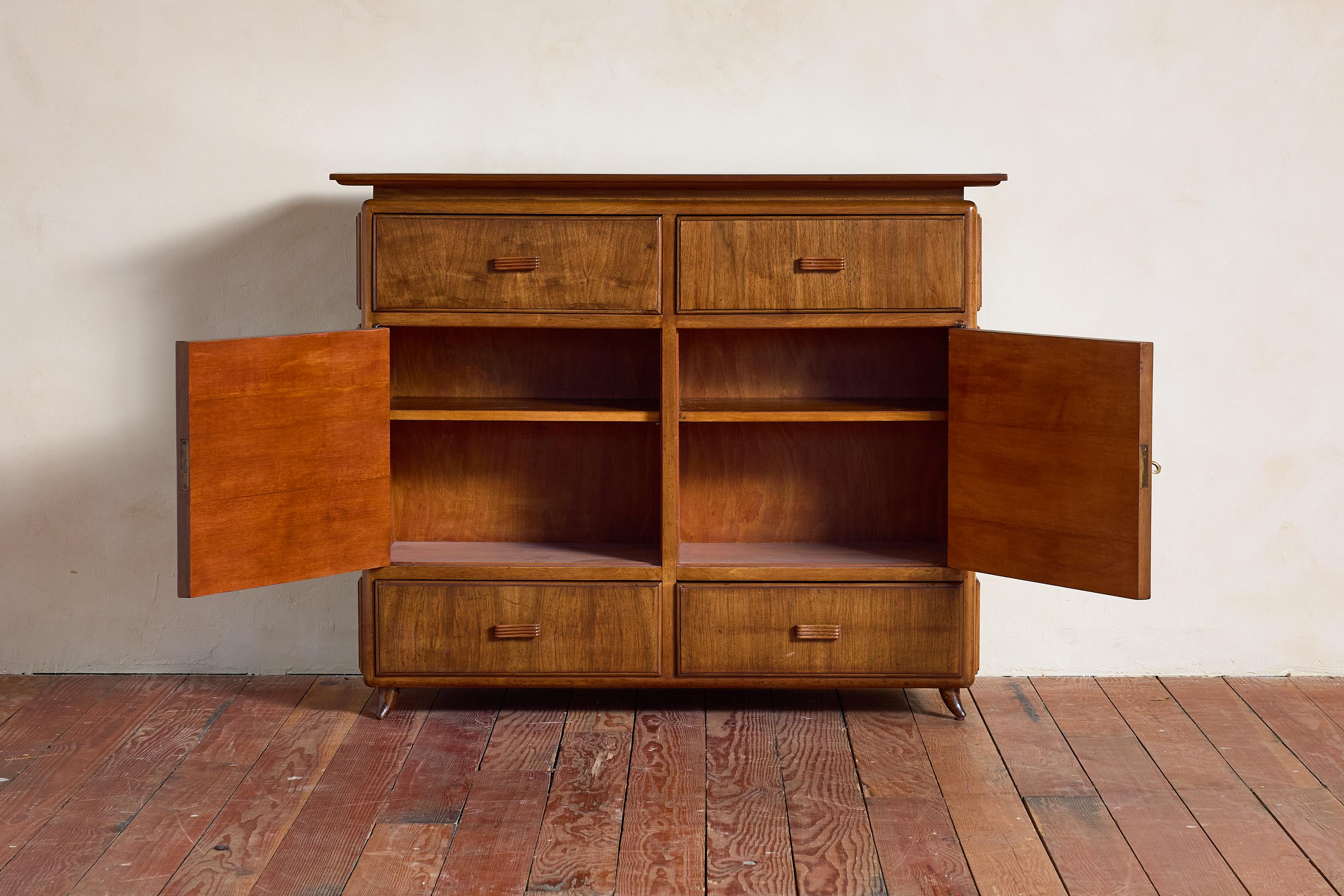 Petite Paolo Buffa Cabinet In Good Condition For Sale In Beverly Hills, CA