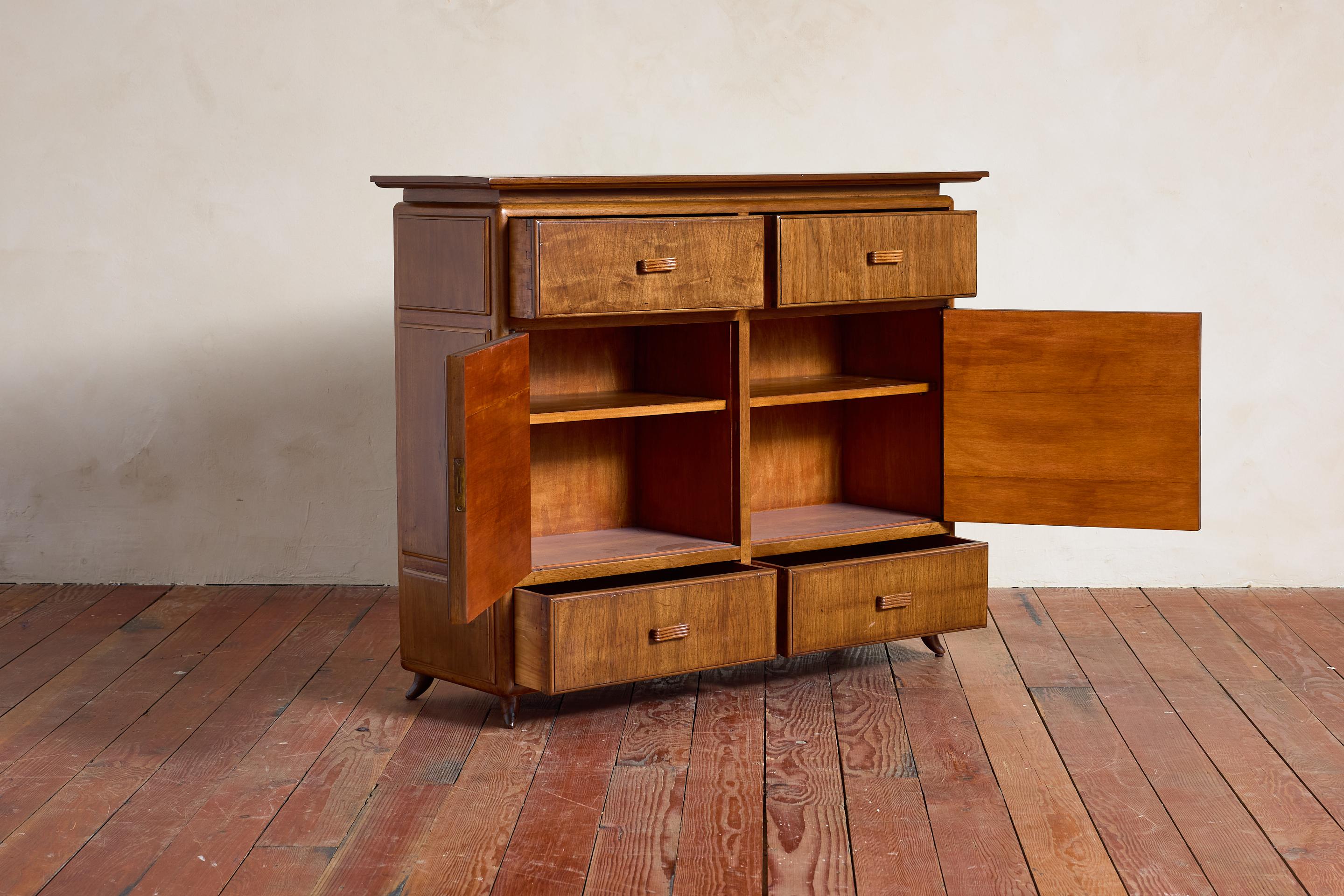 Mid-20th Century Petite Paolo Buffa Cabinet For Sale