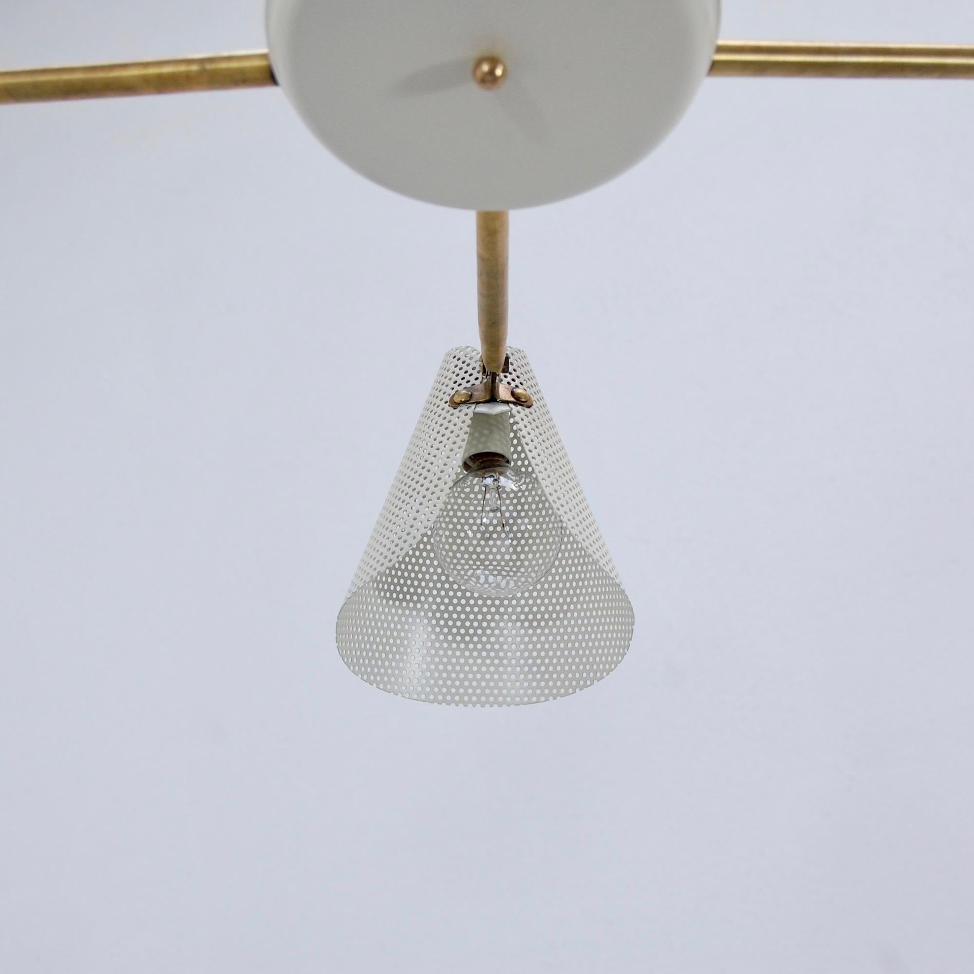 Petite Perforated French Chandelier 8