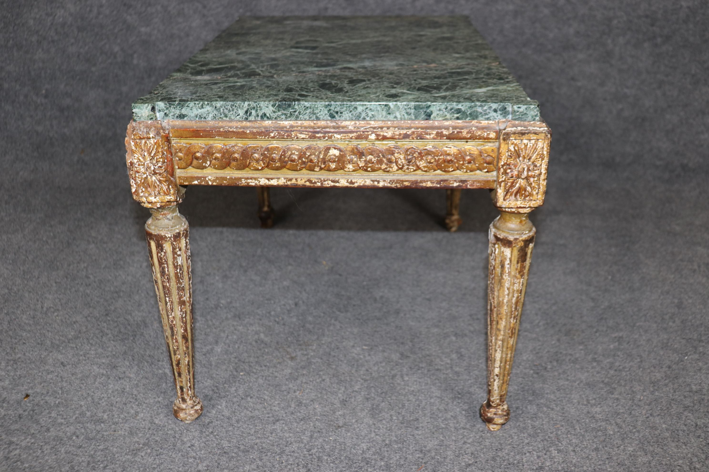 Louis XVI Petite Period 18th century French Distressed Occasional End Table Circa 1780 For Sale