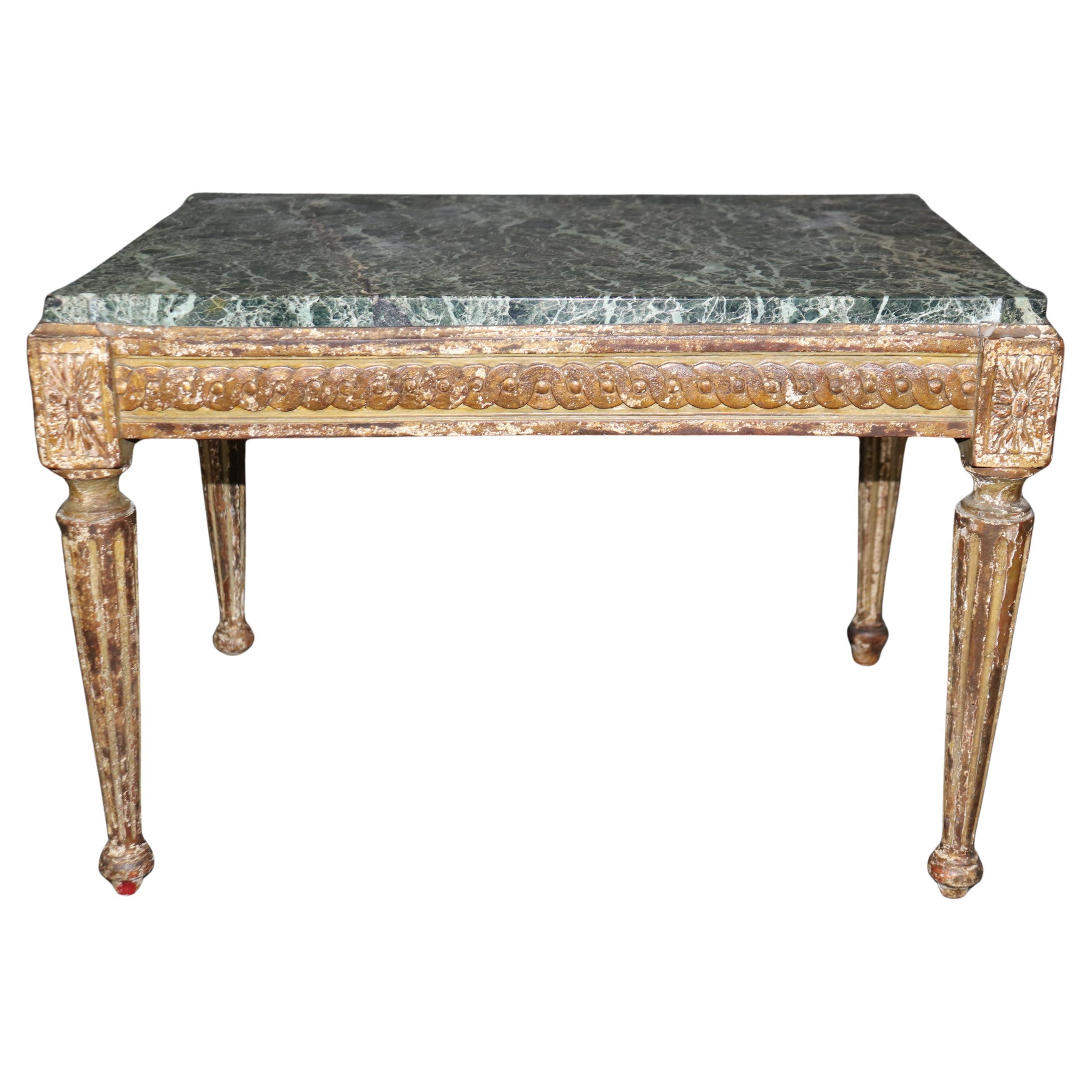 Petite Period 18th century French Distressed Occasional End Table Circa 1780 For Sale