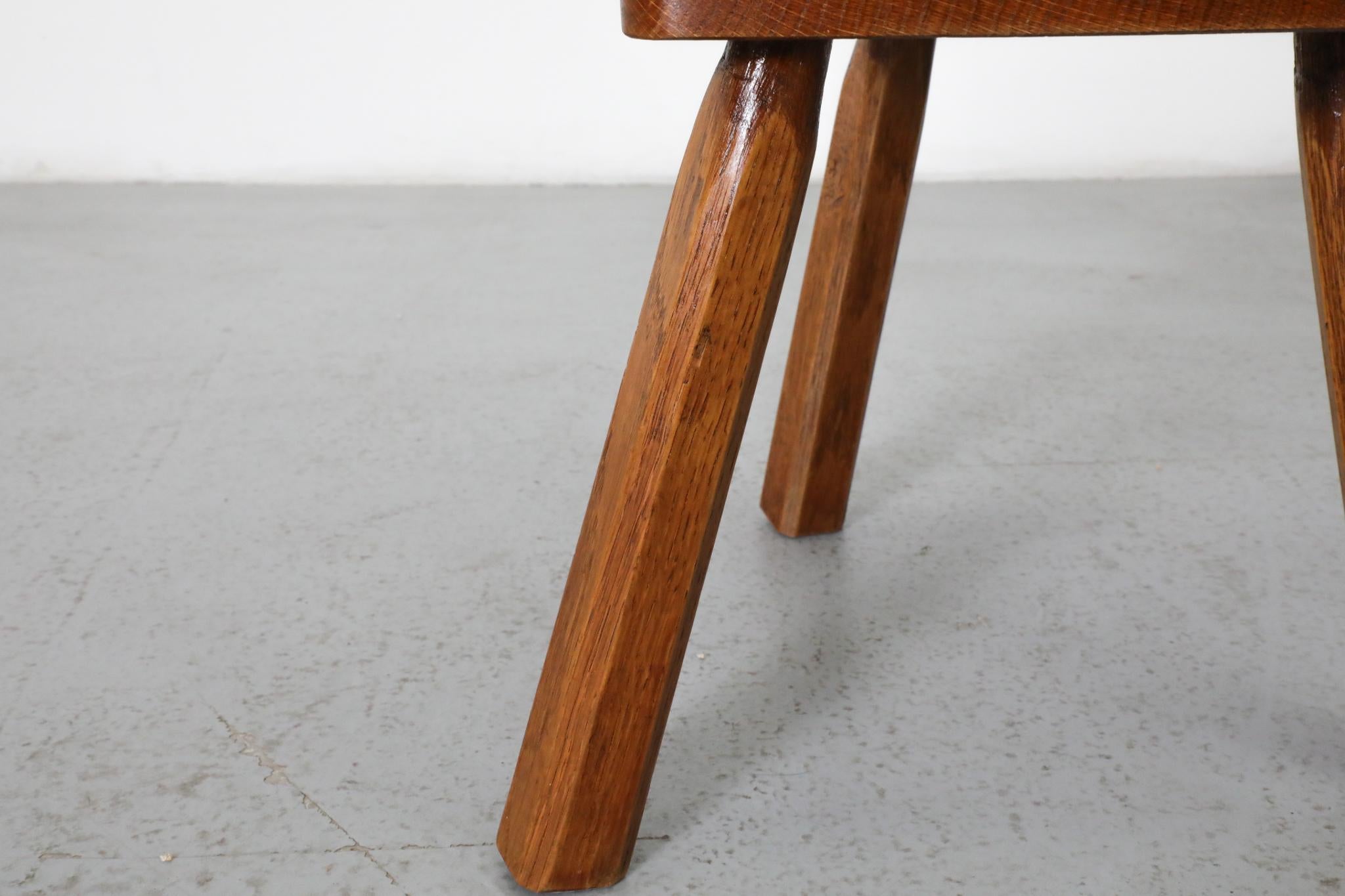 Petite Pierre Chapo Inspired Brutalist Fireside Stool 10