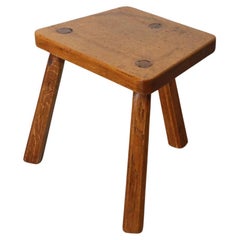 Petite Pierre Chapo Inspired Brutalist Fireside Stool