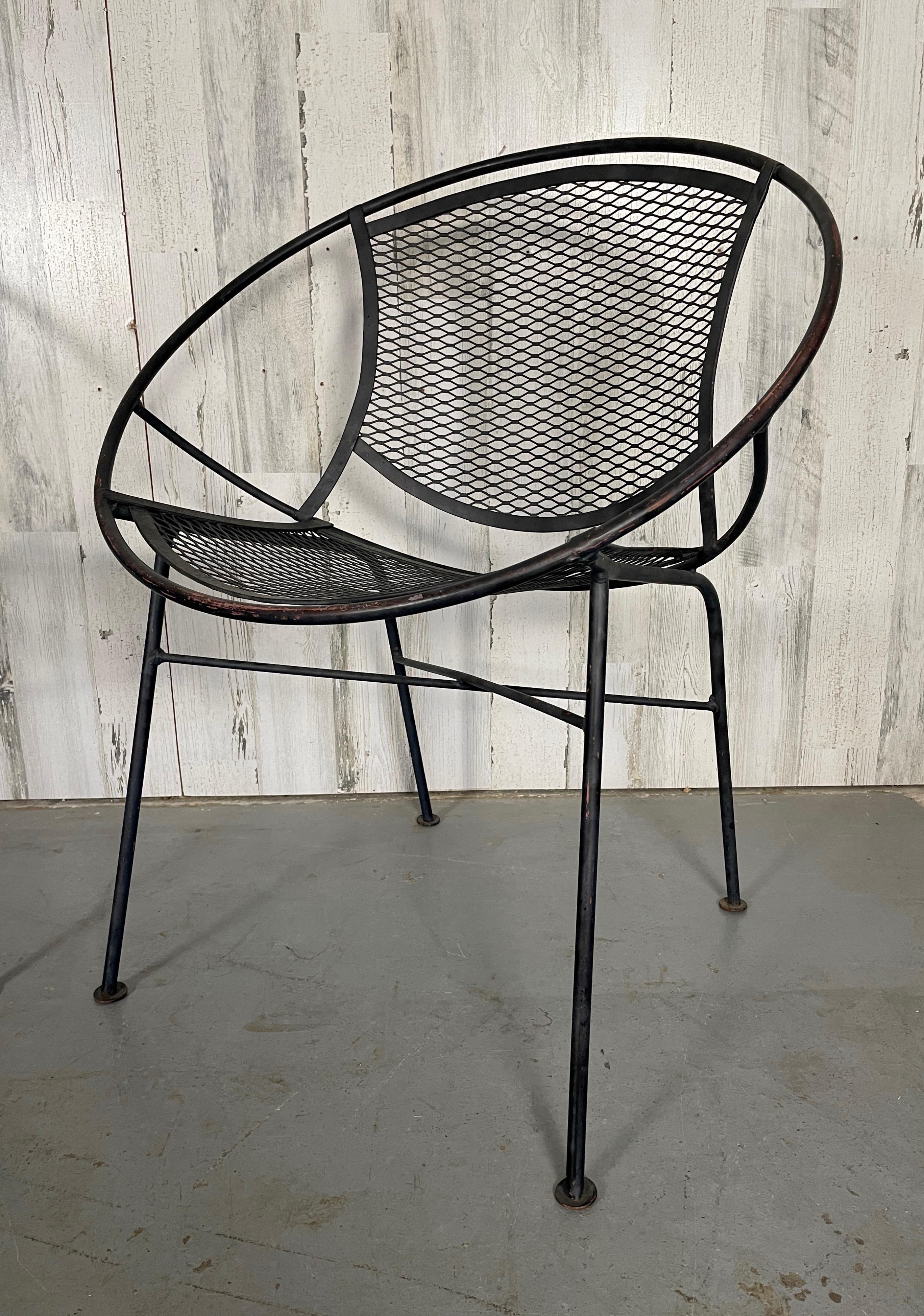 20th Century Petite Salterini Style Radar Chairs- A pair