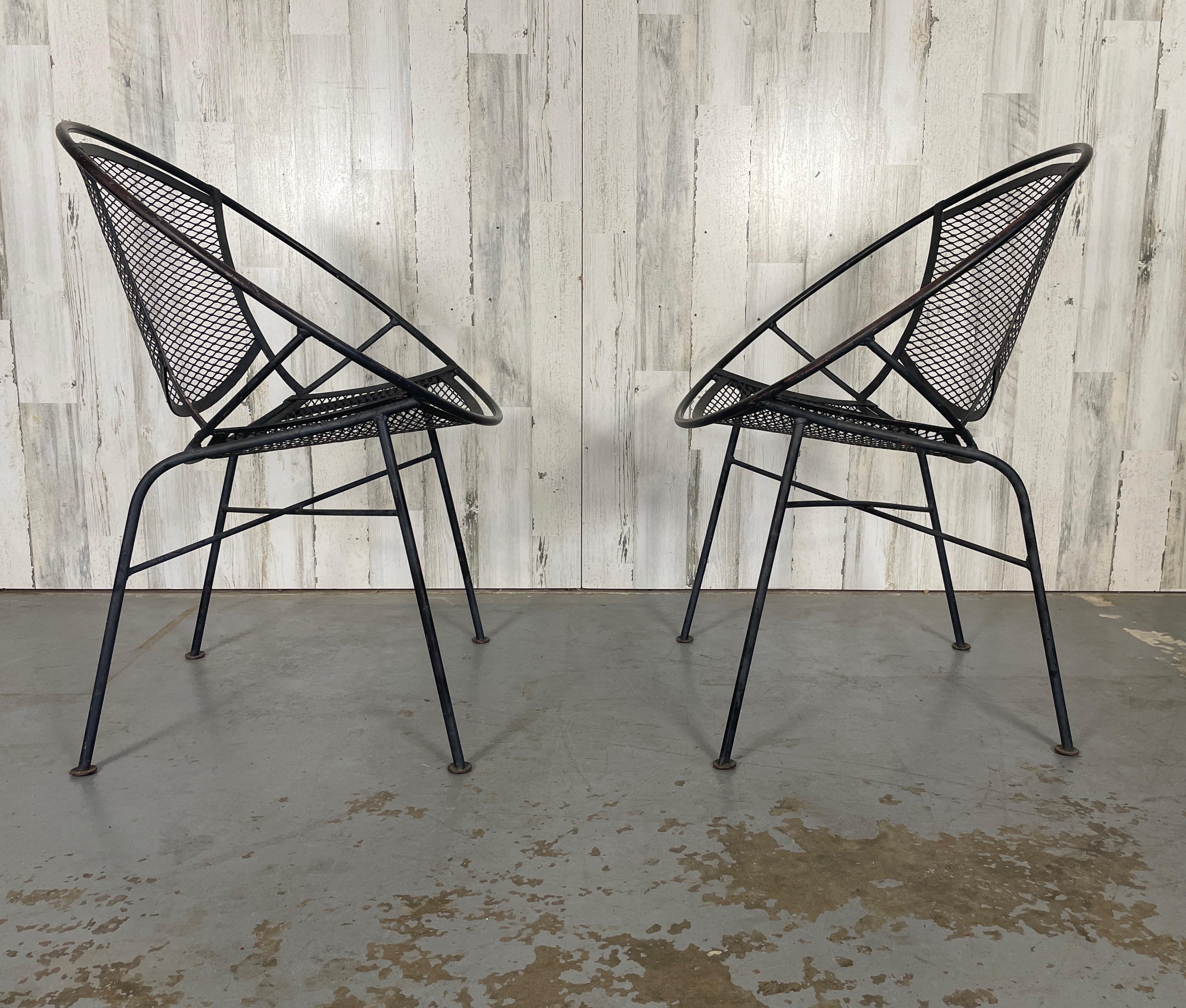 Petite Salterini Style Radar Chairs- A pair 2