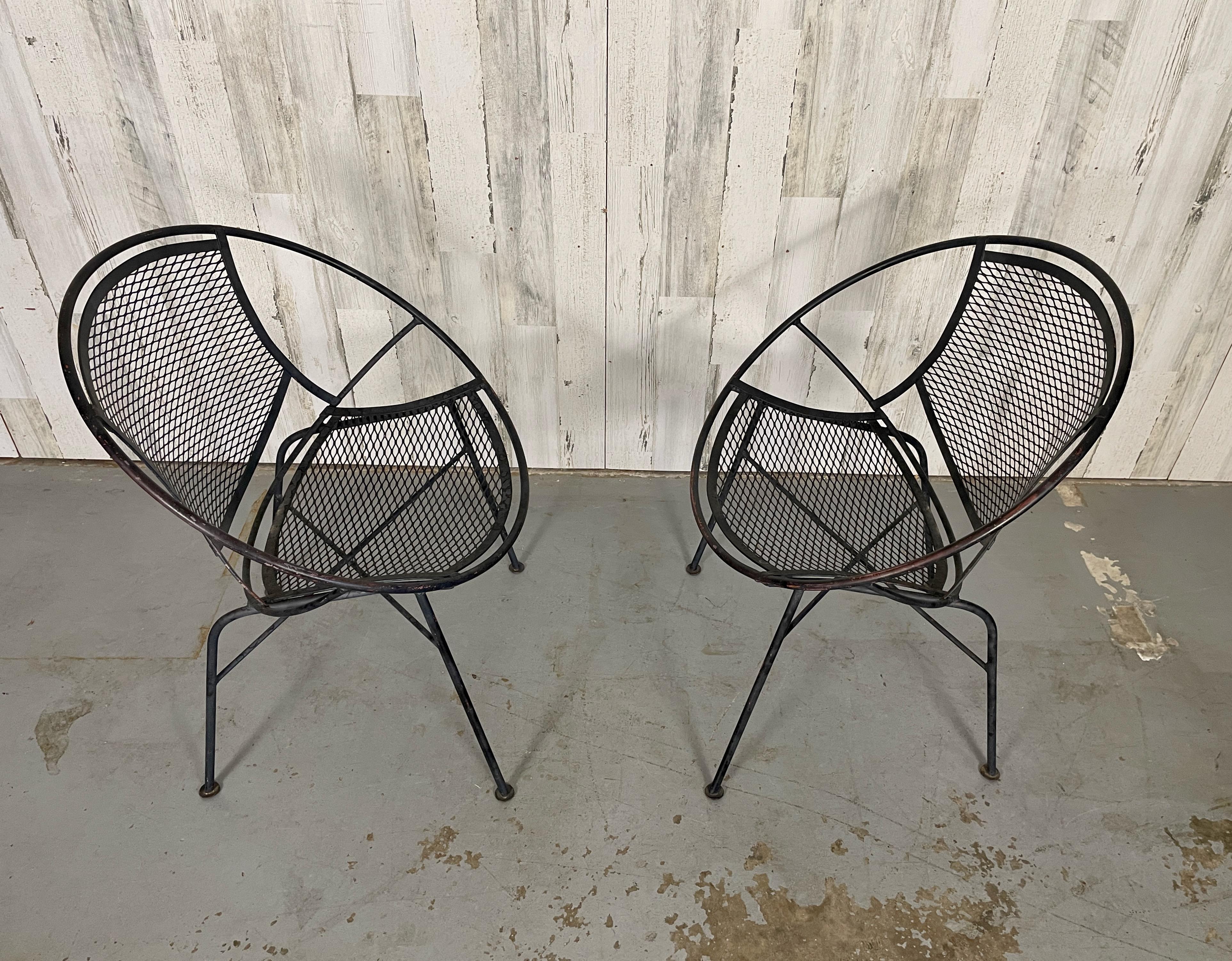 Petite Salterini Style Radar Chairs- A pair 3