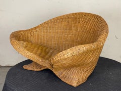 Petite Rattan Lotus Chair by Vivai del Sud, Italy