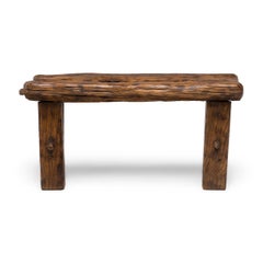 Petite Reclaimed Elm Bench
