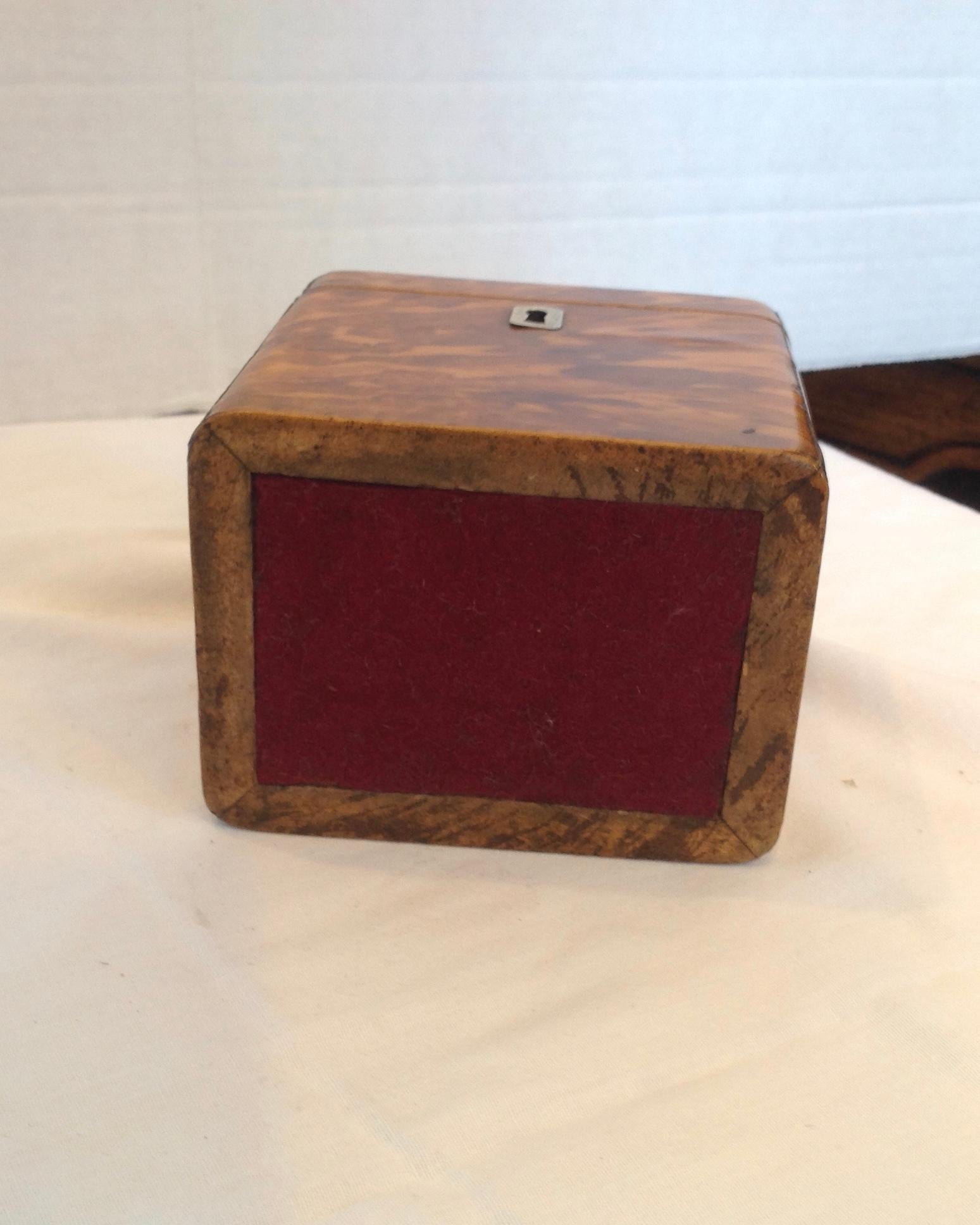 Petite Regency Tea Caddy 5