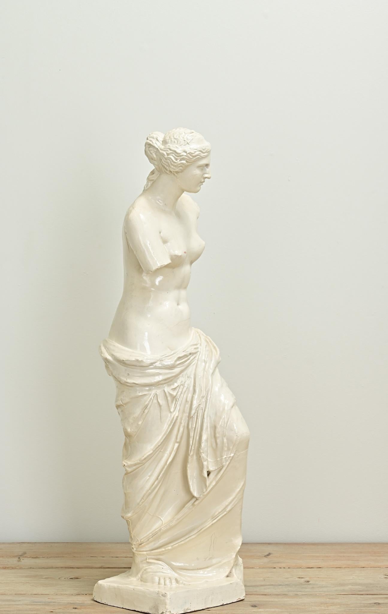 French Petite Replica Statue of Venus de Milo For Sale