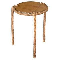 Petite Rope Table by Audoux-Minet