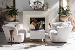 Petite Salon Table - French Wax Natural