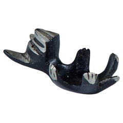 Petite Schnauzer Dog Figurine by Walter Bosse