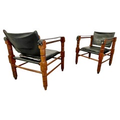 Petite Sculptural Safari Lounge Chairs
