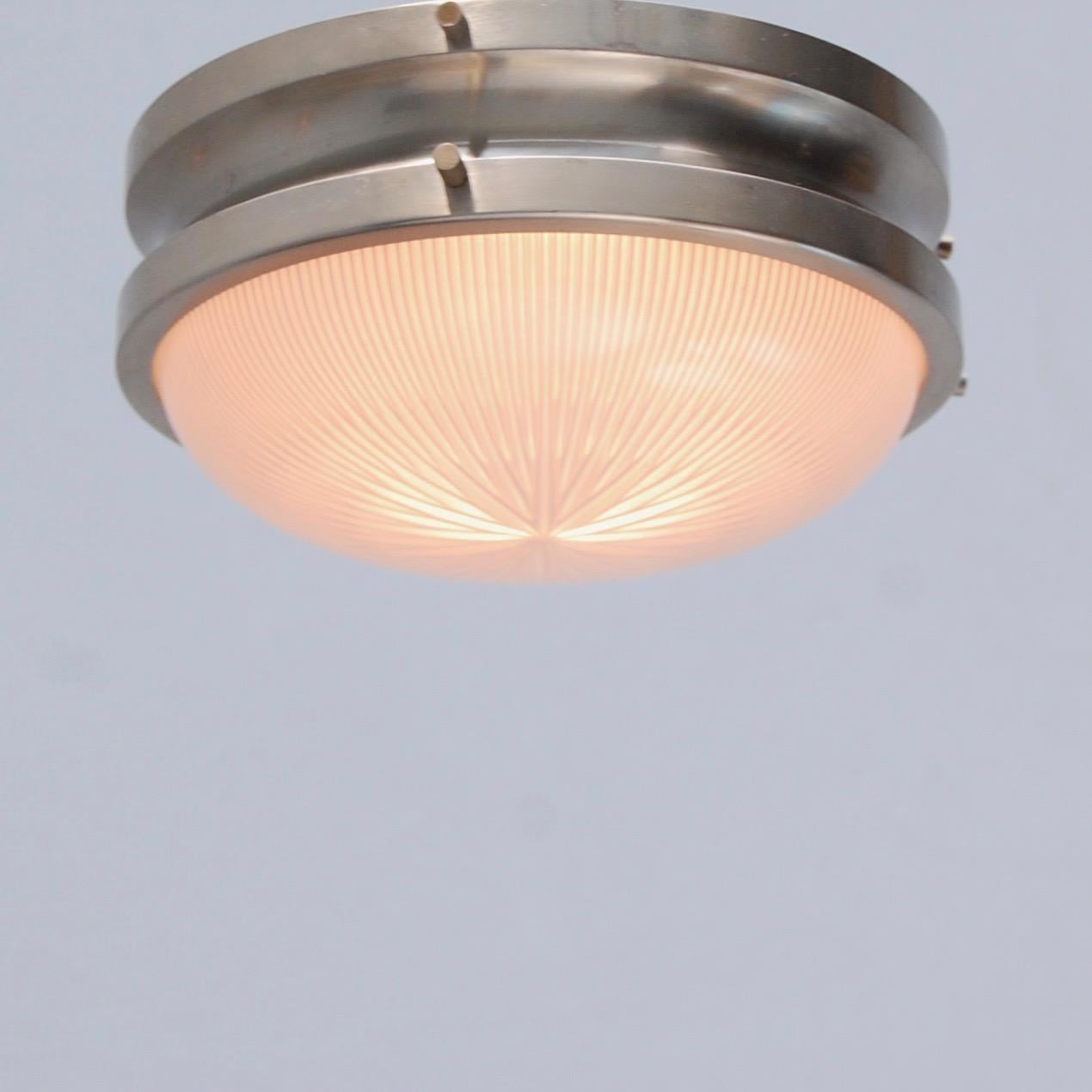 Italian Petite Sergio Mazza for Artemide Flush Mount Fixture